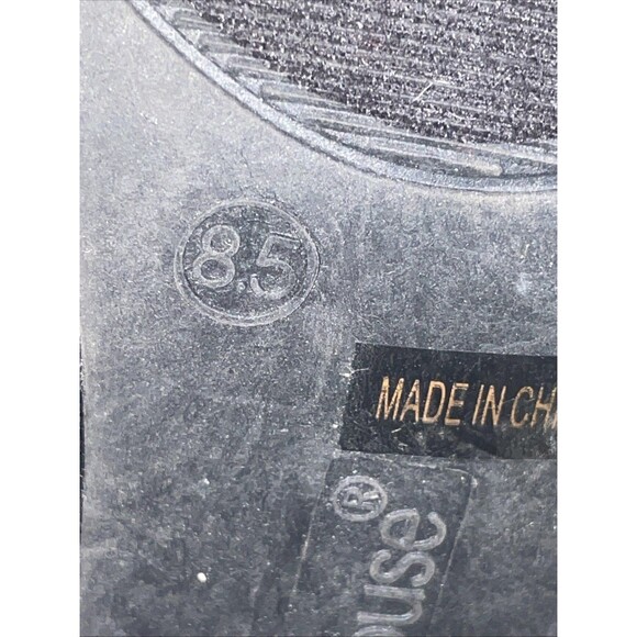 Dollhouse Thigh High Boots Black High Block Heel Dressy Tall Sock Boot Size 8.5 - Picture 8 of 15